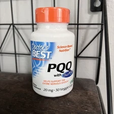 Doctor's Best PQQ with BioPQQ  20mg 30 Veggie Caps Nervous System Support