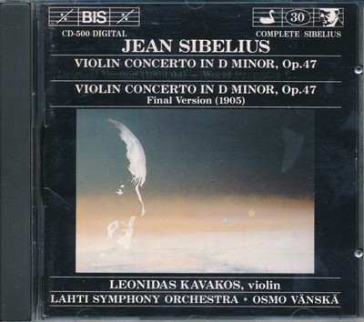 Jean Sibelius: Violin Concerto in D Minor, Op. 47 (Both Versions) Zustand CD VG+