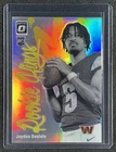 JAYDEN DANIELS 2024 PANINI DONRUSS OPTIC 2 ROOKIE KINGS PRIZM SP RC COMMANDERS A