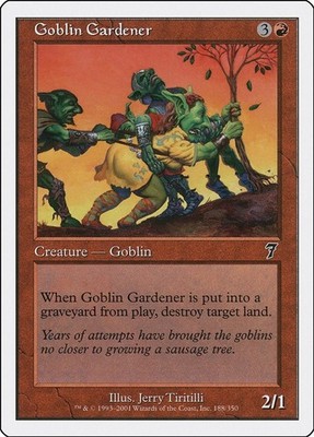 MP - Goblin Gardener 7ED - 188 7th Edition