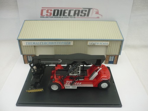 Oxford Diecast Haulage 1:76th Reach stacker Stobart 76KRS005 Poor Packaging