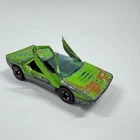 Hot Wheels Redline 1974 Flying Colors Carbo Green Hong Kong