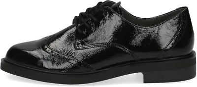 Damenschuhe flach Oxford Größe UK 4,5 weite Passform G Leder Schnürschuhe 3 cm Absatz