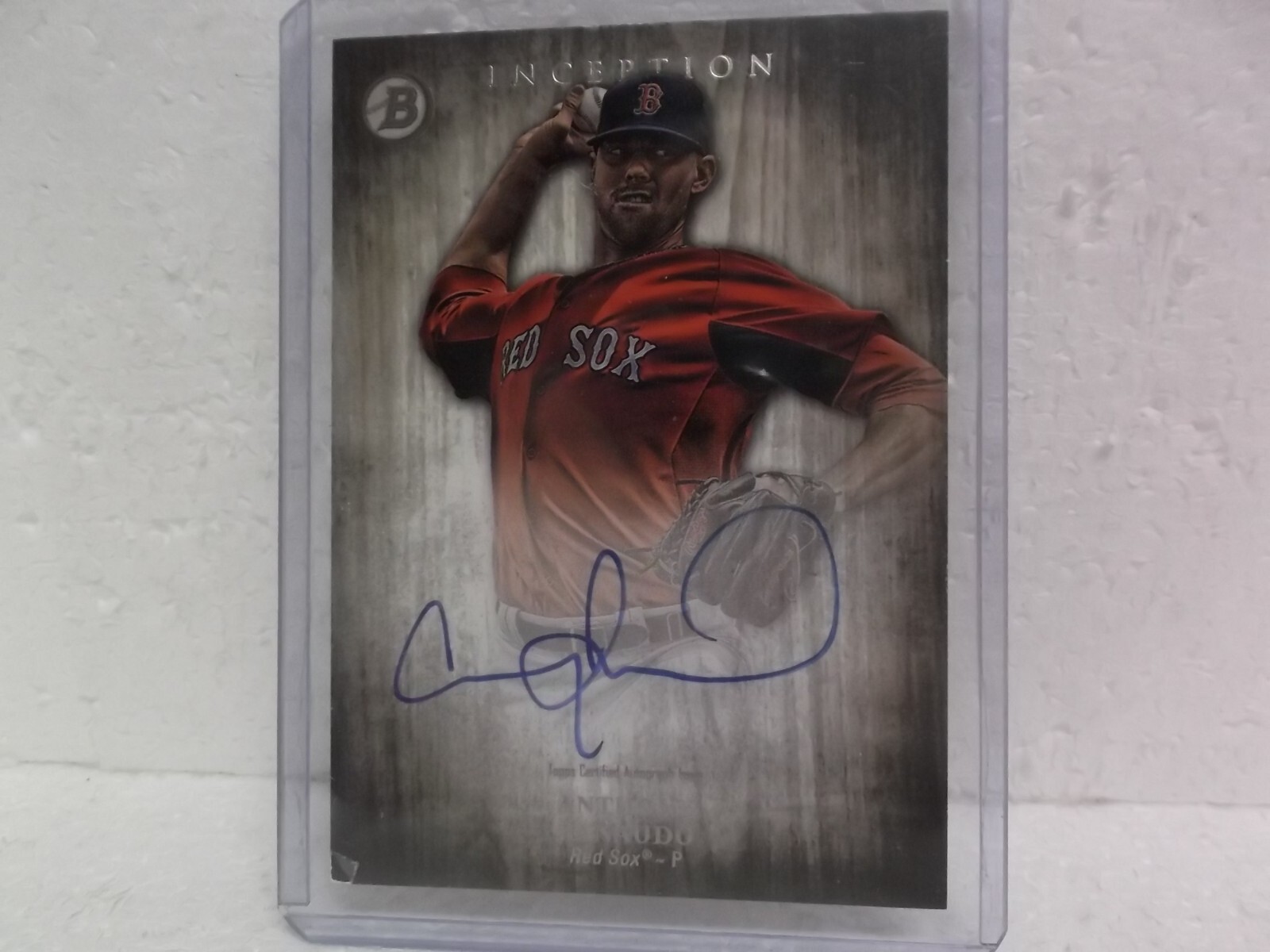 2014 BOWMAN INCEPTION ANTHONY RANAUDO AUTOGRAPH CARD HNT | eBay