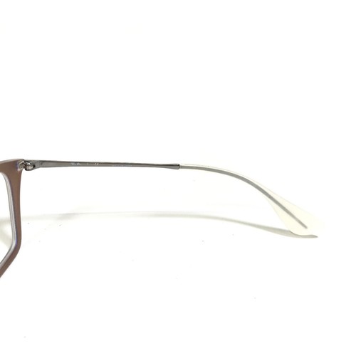 Ray-Ban Eyeglasses Frames RB7022 SHIRLEY 5498 Iridescent Purple Silver 54-14-140 - Picture 7 of 11