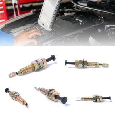 2/4Pcs Hood Door Pin Adjustable Alarm Light Hood Screw Car Security