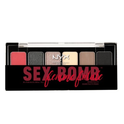 (2 PCS) NYX PROFESSIONAL MAKEUP The Sex Bomb Femme Fatale Shadow Palette