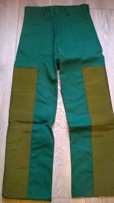 Grüne, strapazierfähige robuste NEUE Herrenhose 30'' Taille. Tr279
