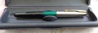 Parker Rollerball G.C.   Farbe :grün-schwarz 