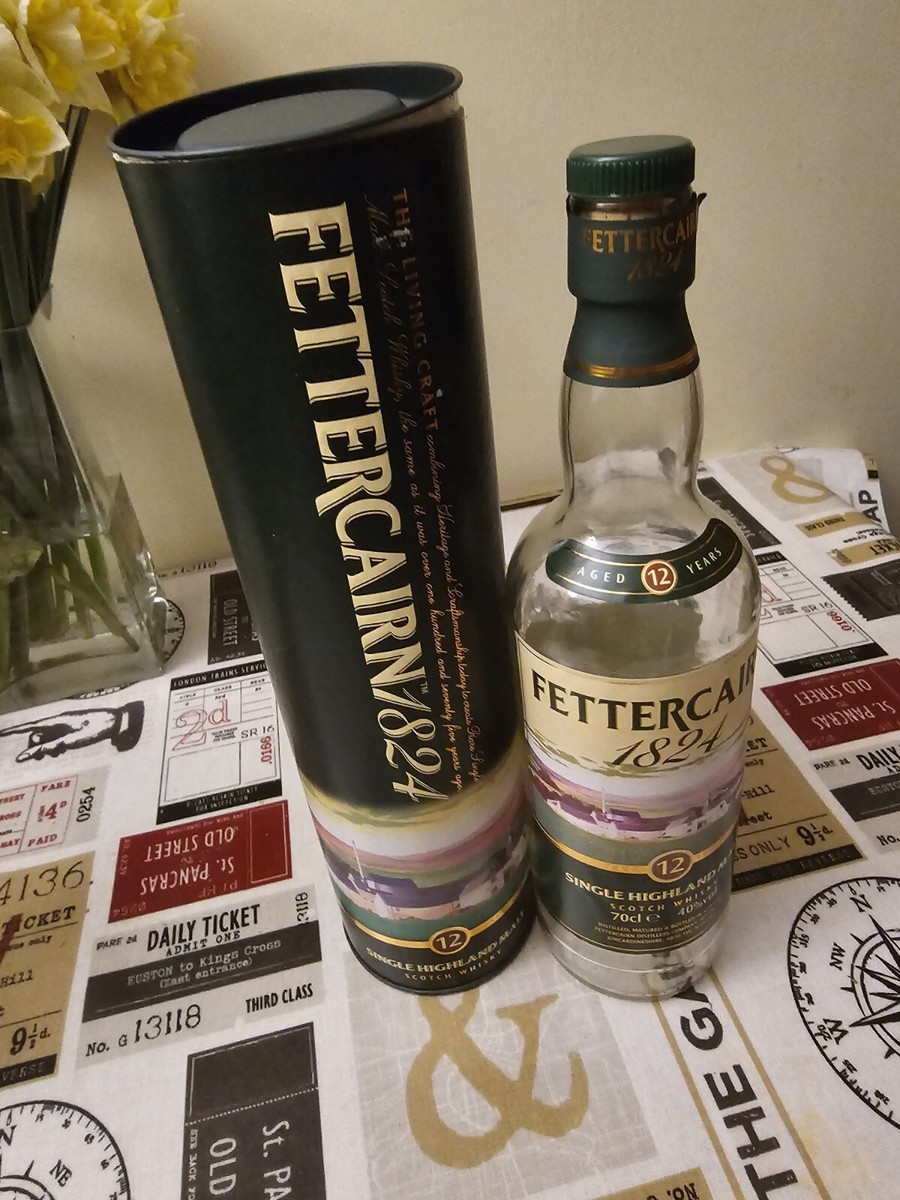 Old Fettercairn Lotation 1824 空瓶 Old Fettercairn Lotation 1824 空瓶