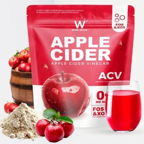 2x100g Wink Aceto di Sidro di Mele Bianco Prebiotico Senza Zucchero, Controlla Peso da US - Foto 2 di 9
