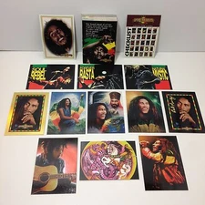 THE BOB MARLEY LEGEND Complete RETAIL GOLD SIGNATURE Card Set + 12 SUBSET CARDS