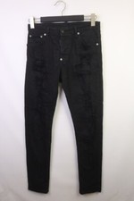 Dsquared2 Black Denim Cotton Dark Wash 5-Pock...