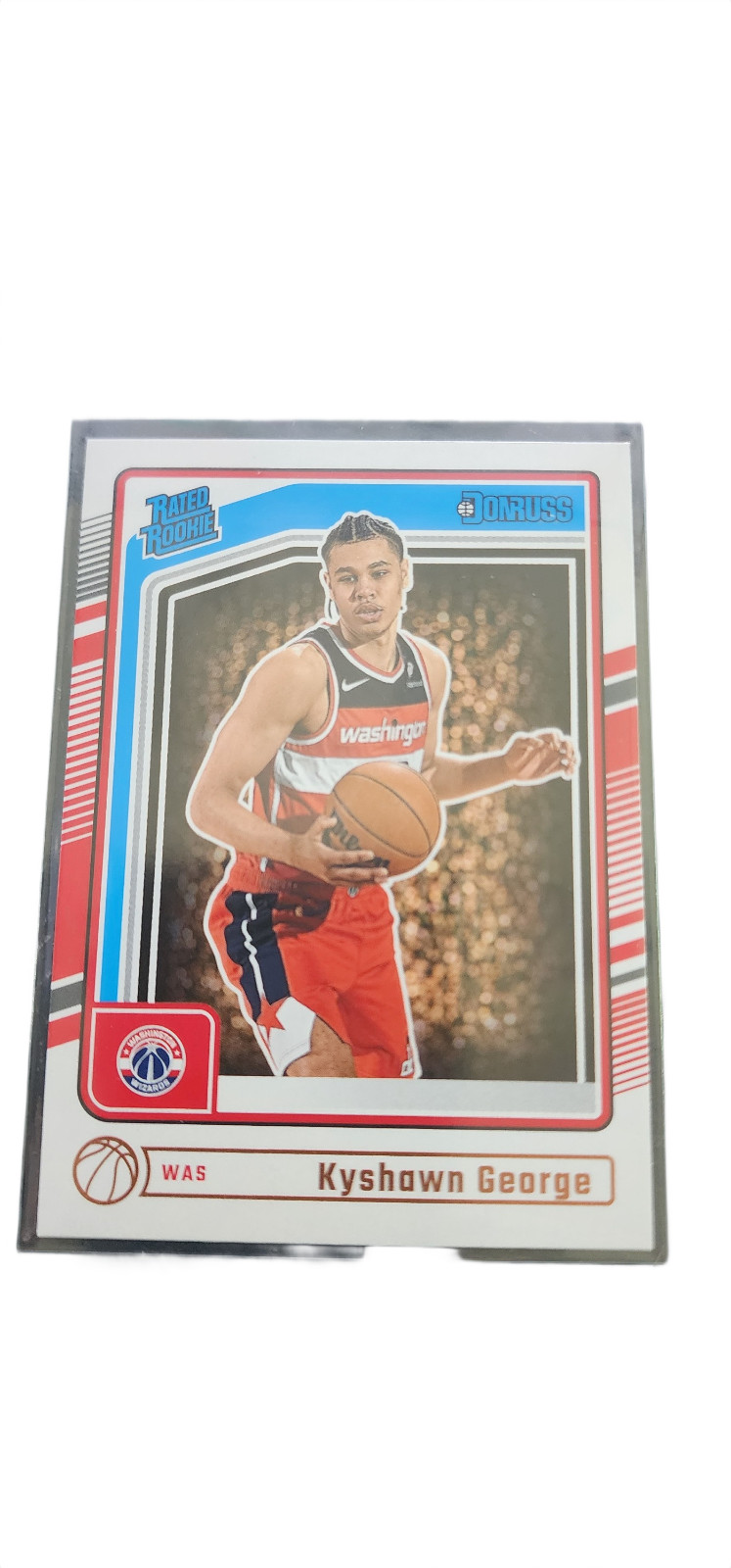 Kyshawn George Rated Rookie 2024-25 Donruss Basketball #225