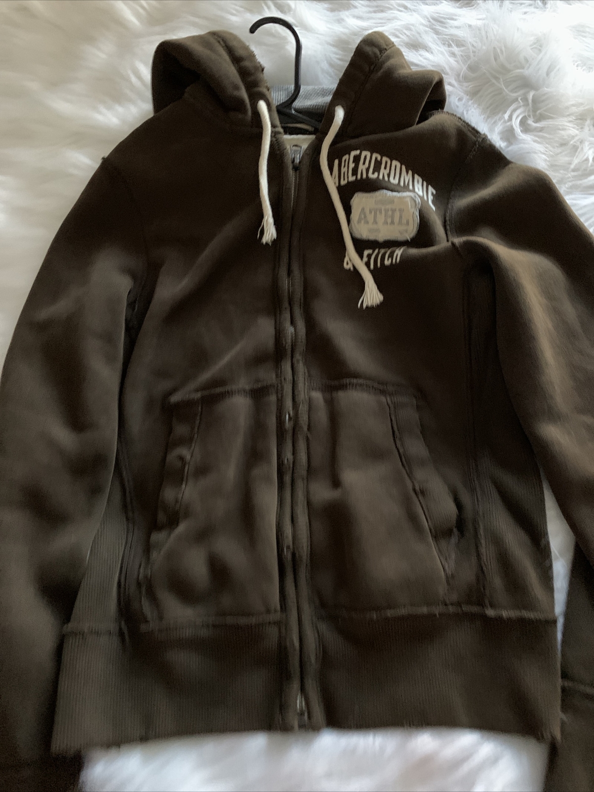 abercrombie and fitch zip up hoodie