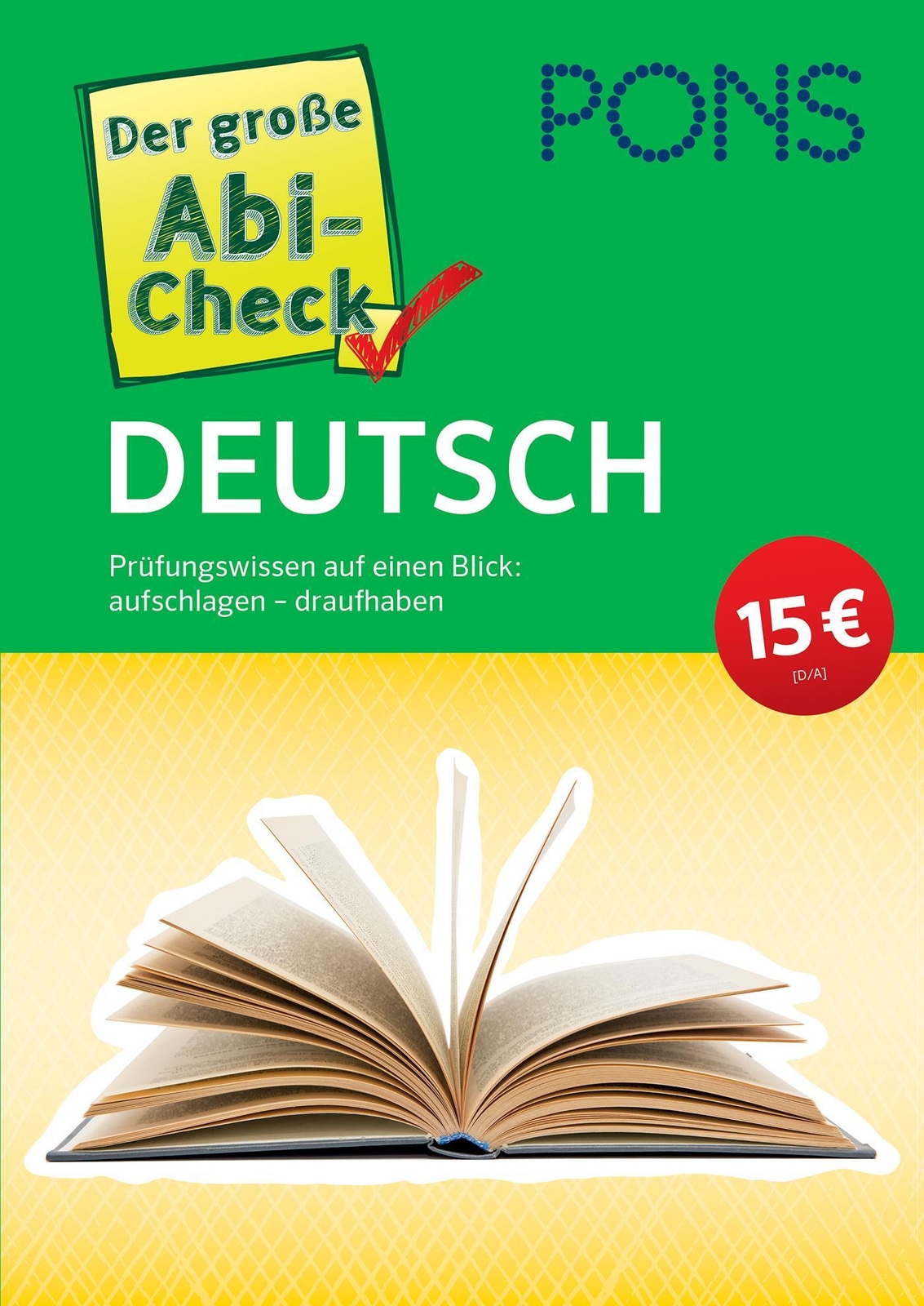 Thumbnail - Pons Der Große Abi-check Deutsch | Buch | Pons Abi-check | 320 S. |