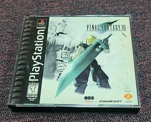 Final Fantasy 7 VII (PlayStation 1, 1997) PS1