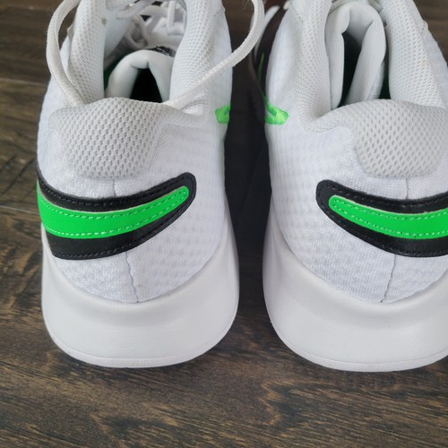 Nike Mens Court Lite 4 White/ Black/ Green Tennis Shoes FD6574 105 Size 11 - Picture 12 of 15