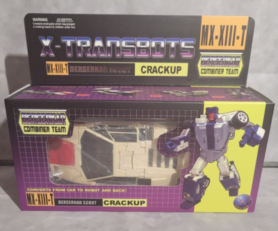 X-Transbots MX-13T/MX-XIIIT Crackup - Berserkar Scout Youth version figure