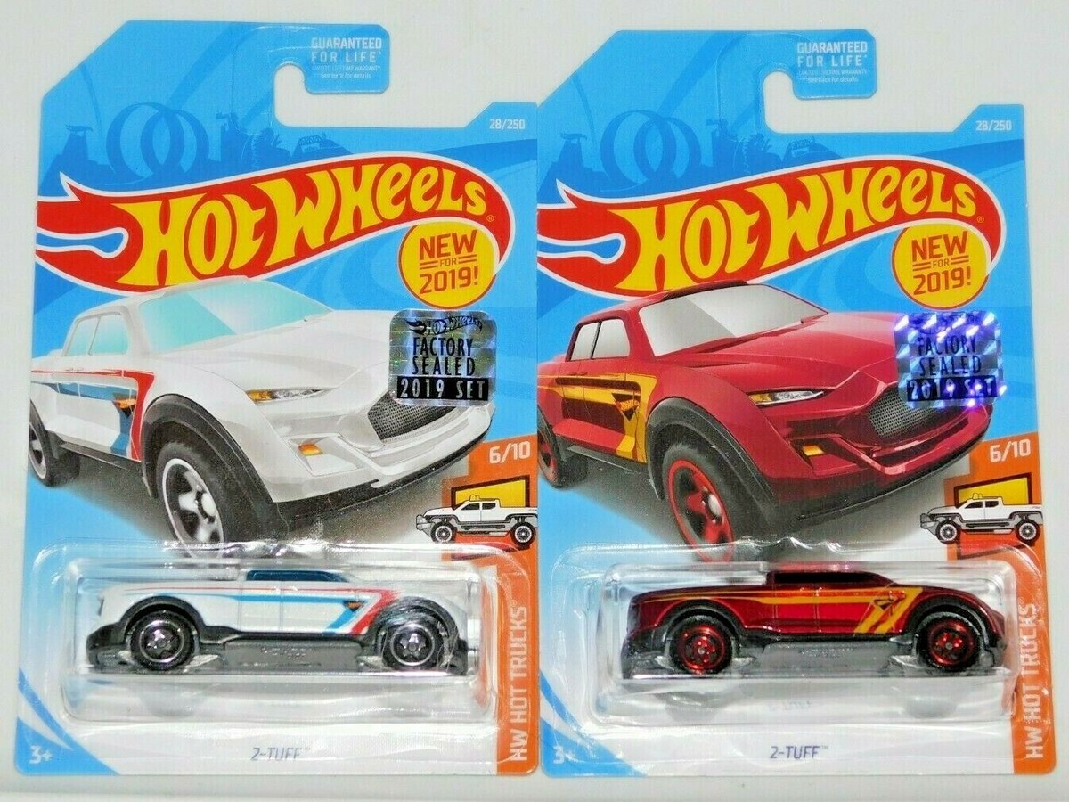 2019 HOT WHEELS RLC FACTORY SET HOT TRUCKS TUFF X2 COLORS