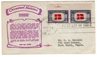 #920 Denmark 1943 FDC Overrun Nations - PentArts