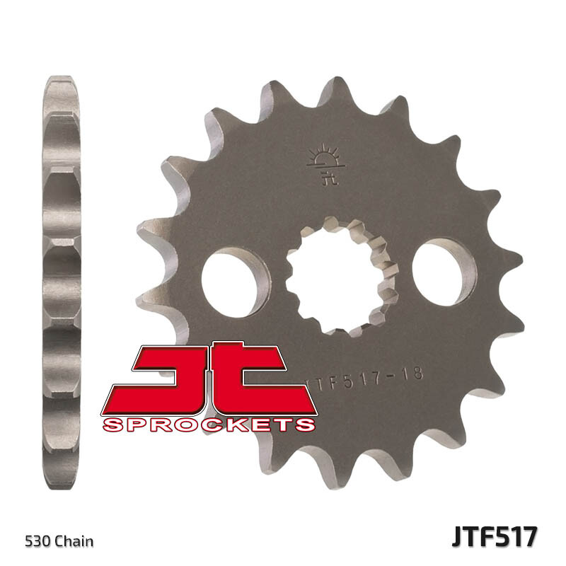 Pignon avant JT 526 17 dents acier haute precision pour Kawasaki ZZR 1400 pas 530