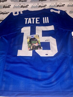 GOLDEN TATE NEW YORK GIANTS SIGNED AUTOGRAPHED NEW FOOTBALL JERSEY