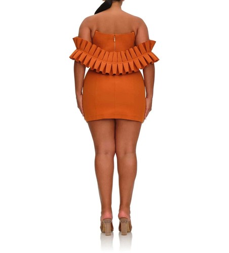 Andrea Iyamah Azo Mini Dress 8B 1803 - Picture 5 of 9