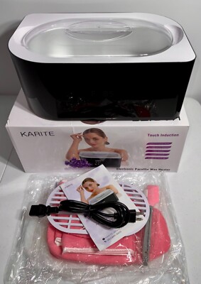 Karite FHC-4000A Black Touch Induction Electronic Paraffin Wax Heater W/ Manual