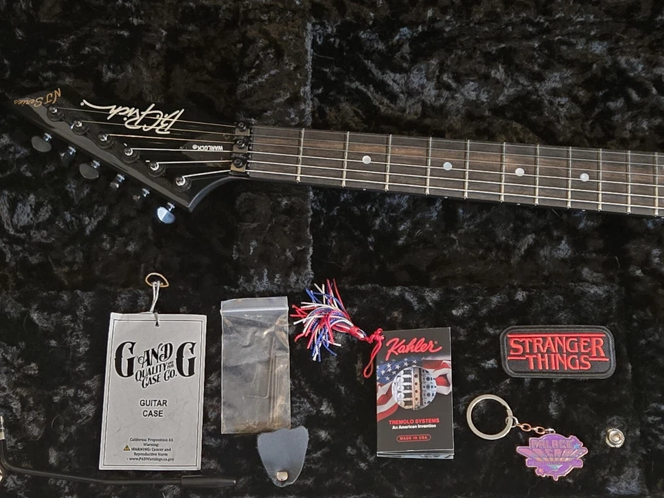 2022 BC RiCH Stranger Things Warlock Limited Edition USA Custom #36 Of 200 Made - Image 3 of 4