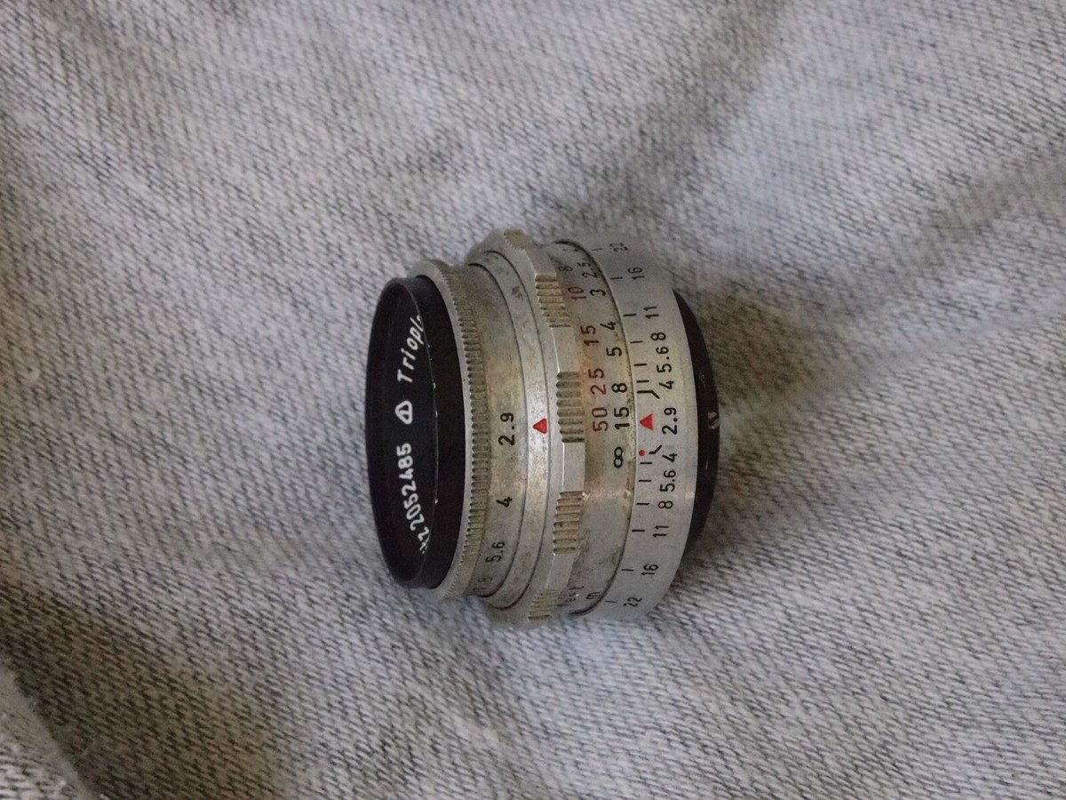 Meyer-Optik Görlitz Trioplan 2.9 / 50mm RED V Altix Mount | eBay Meyer-Optik Görlitz Trioplan 2.9 / 50mm RED V Altix Mount | eBay