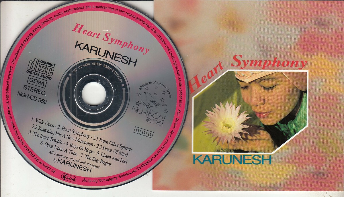 KARUNESH Heart Symphony (CD 1991) Mystery of Sound & Silence New