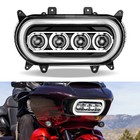 240W LED Headlight Hi Lo DRL For Harley Road Glide FLTR FLTRX FLTRXS FLTRU 15 24