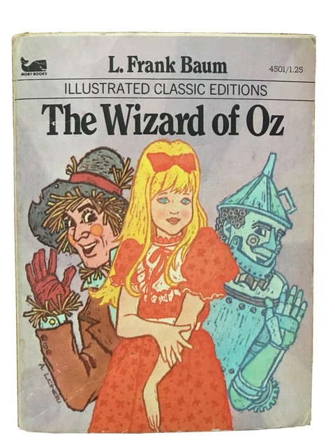 L. Frank Baum Illustrated Classic Editions Book The Wizard Of Oz