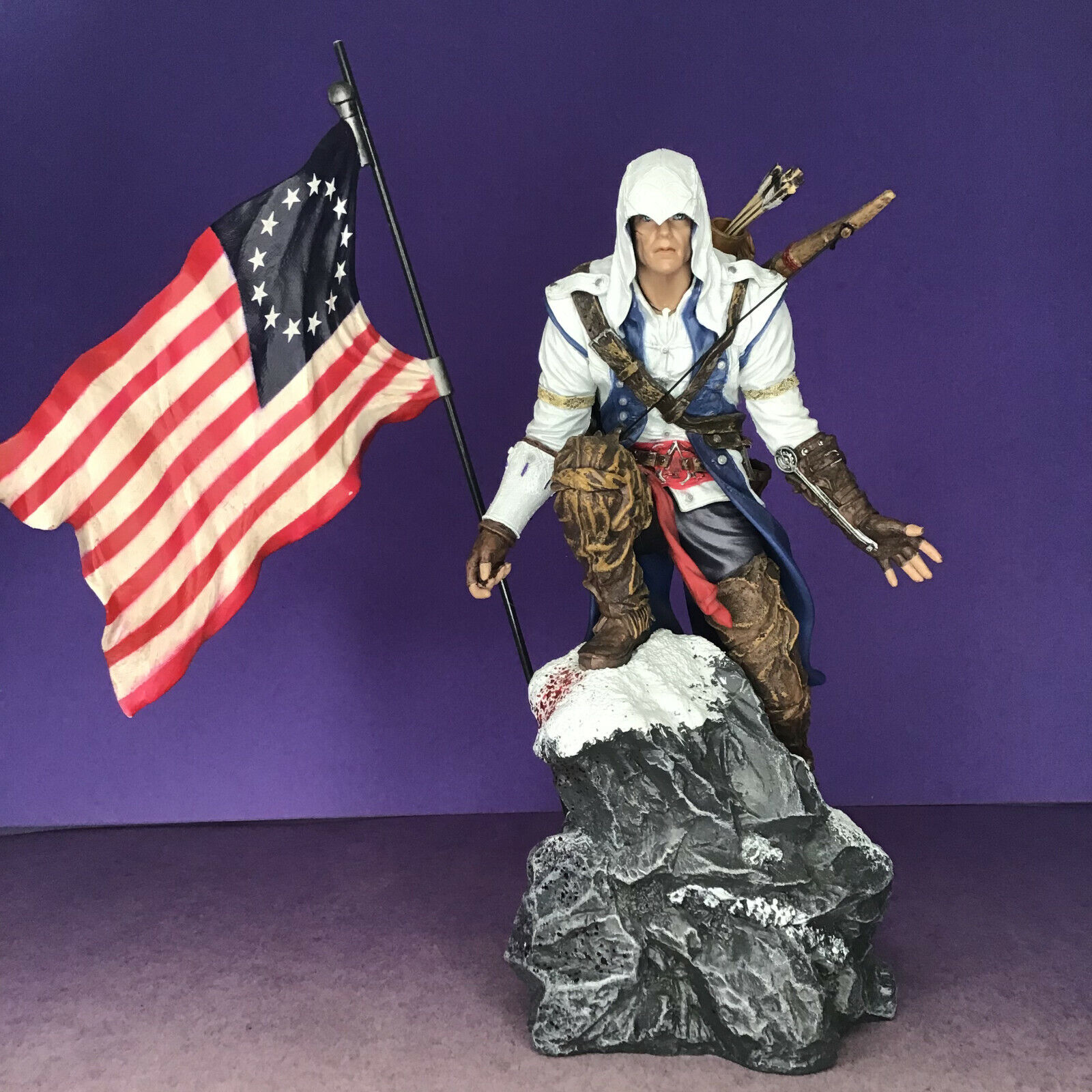 Contribuir Deshabilitar Poner Assassins Creed 3 III Connor Statue Limited Collectors Edition | eBay