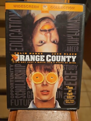 Orange County (DVD) Disc Colin Hanks Jack Black 