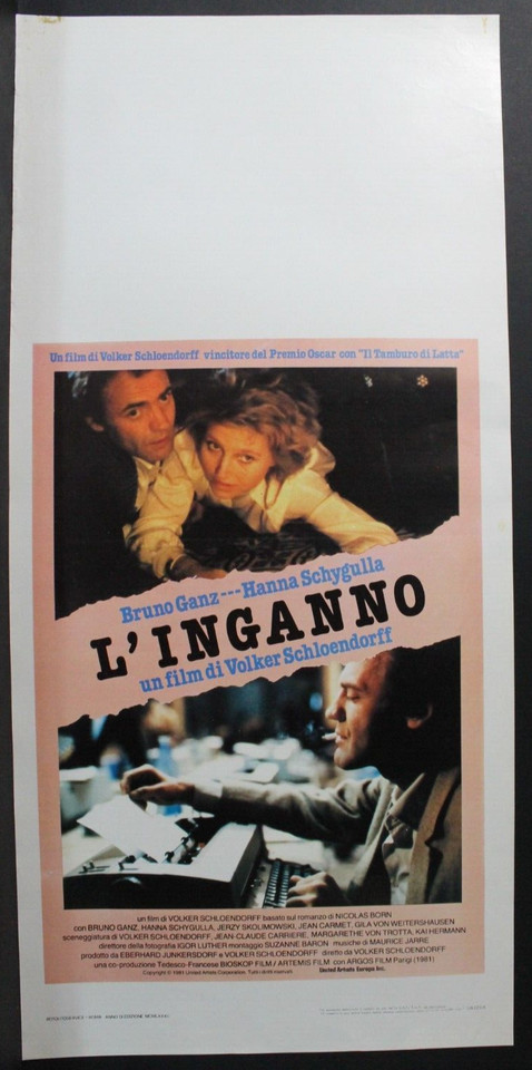 Locandina di L'inganno (1981)