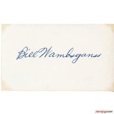 Bill Wambsganss World Series Triple Play Signed Auto 3x5 Card Beckett BAS