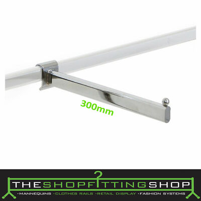 Box mit 25 x 30 cm gerader Arm Rückseite Bar Passform Kleidung Schiene Ladenausstattung Mode 