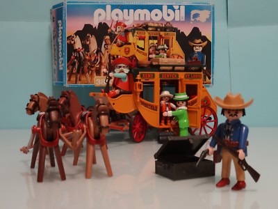 Playmobil Western Diligencia Reno Denver Louis Oeste 1994 rf 3803