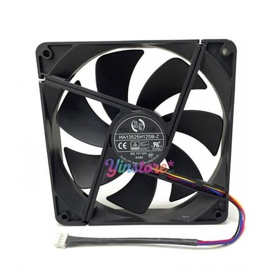 1 Pc. New HA13525H12SB-Z Chassis Cooling Fan 13525 DC12V 0.50A 13.5CM 4Pin