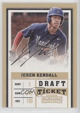 2017 Contenders Draft Picks RPS Ticket Jeren Kendall (No Sunglasses) Auto 8d2