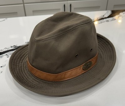 Rainforest Café Safari Hat XL – 100% Cotton Khaki Outback Jungle