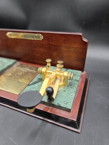 150th Anniversary California Gold Rush Telegraph Station (Franklin Mint) - Picture 4 of 5