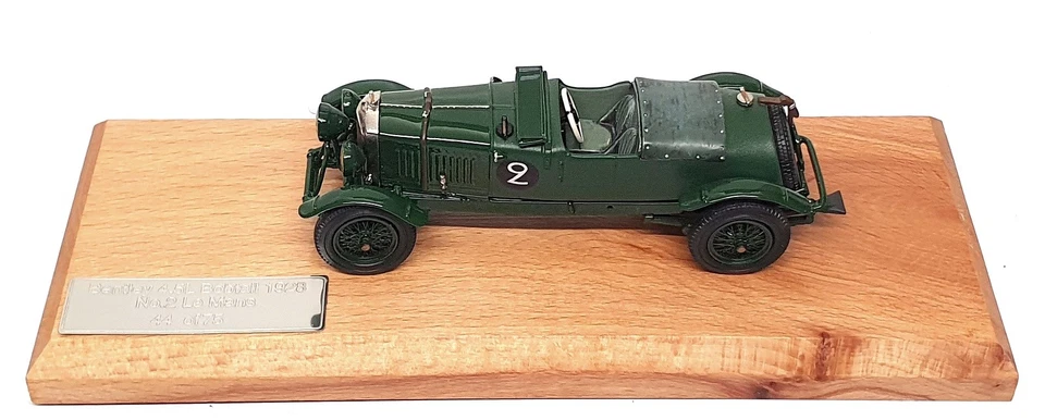 Top Marques масштаб 1/43 B12a - Bentley 4,5 л бобтейл #2 Ле-Ман 1928 - зеленый - Изображение 4 из 4