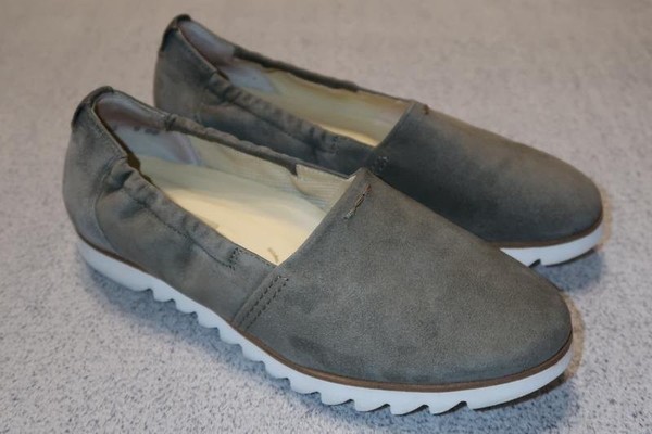 Women Paul Green Heels Khaki Suede 37