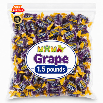 Bulk Grape Hard Candy Bag 1.5 lbs   Made from 24 Ounce (Pack of 1), Blue