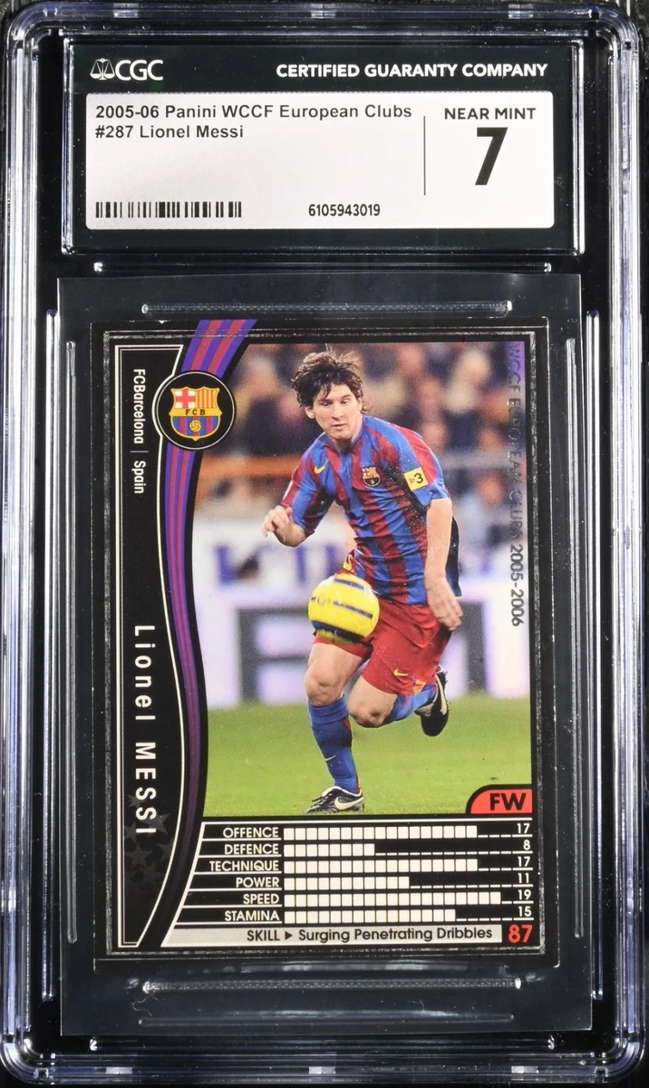 2005-06 Panini WCCF European Clubs Soccer Trading Cards for sale