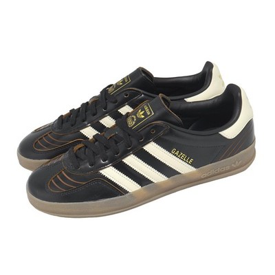 adidas Originals Gazelle Indoor Core Black Cream White Gum Men Casual IH9679