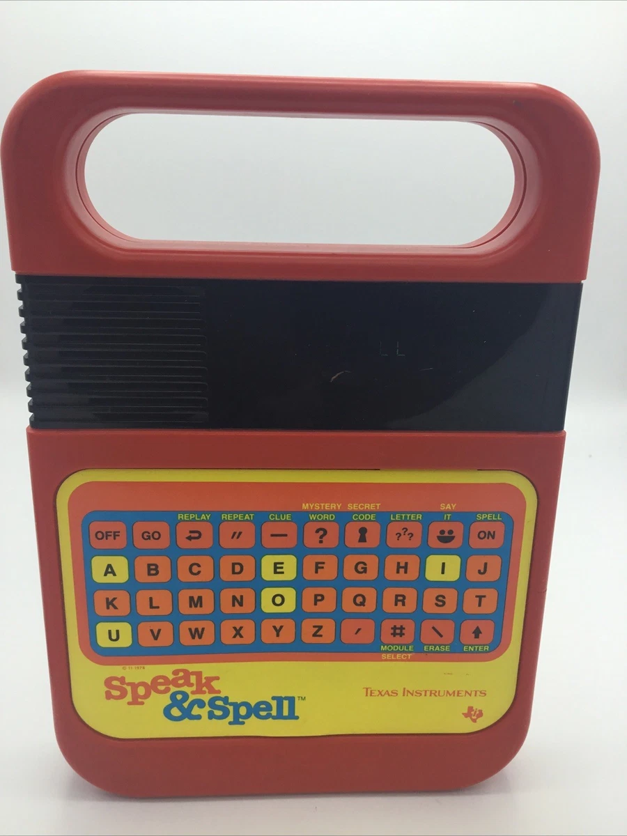 Speak & Spell 1978 Electronic Games for sale - eBay